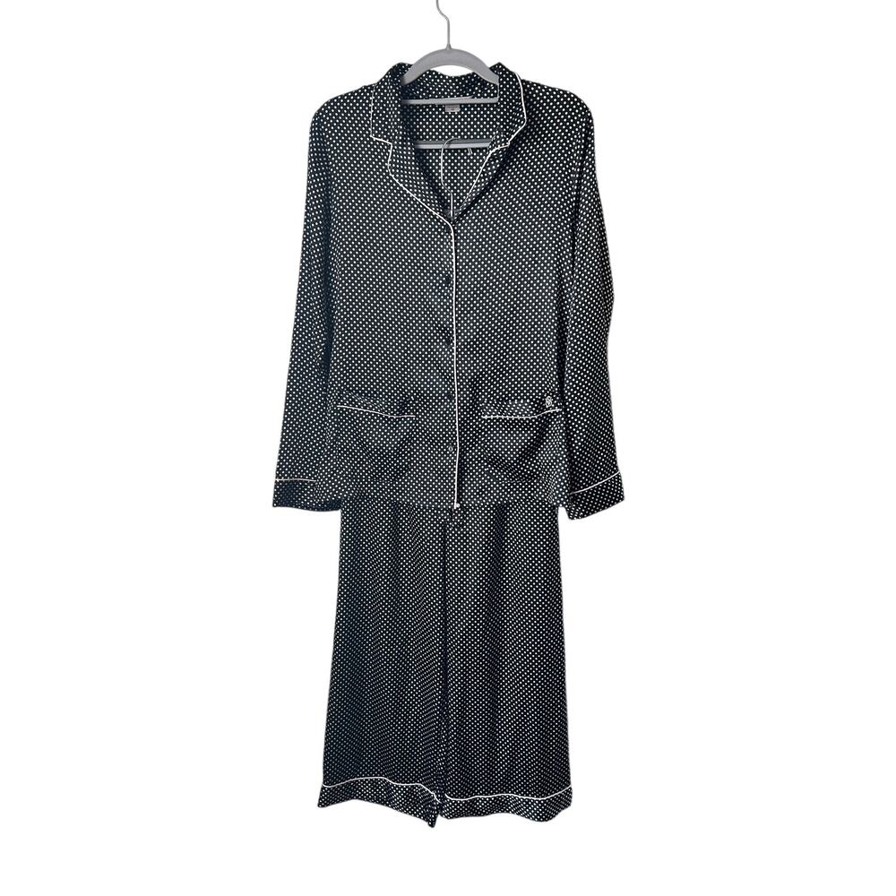 Victoria's Secret Black Polka Dot PJ Set - XS